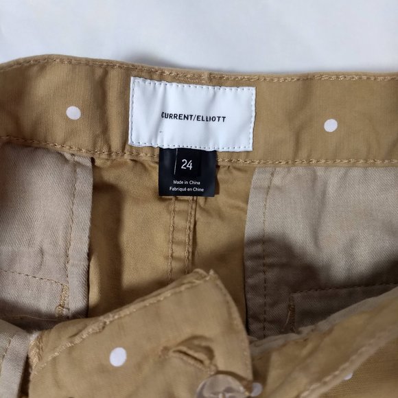 Current/Elliott The Confidant Polka Dot Pant Women's Size 24 - Picture 3 of 5